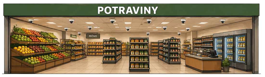 Stredná predajňa - vizual predajne